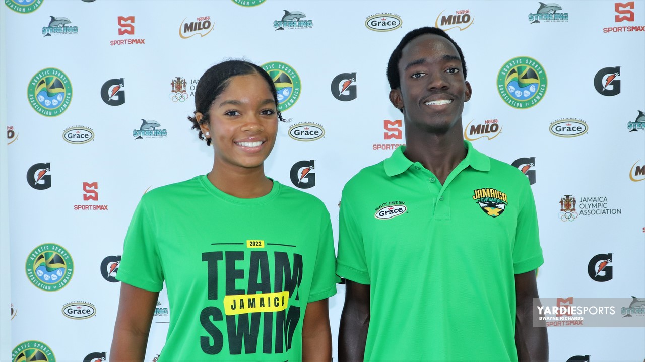 Jamaica Swim Team captains