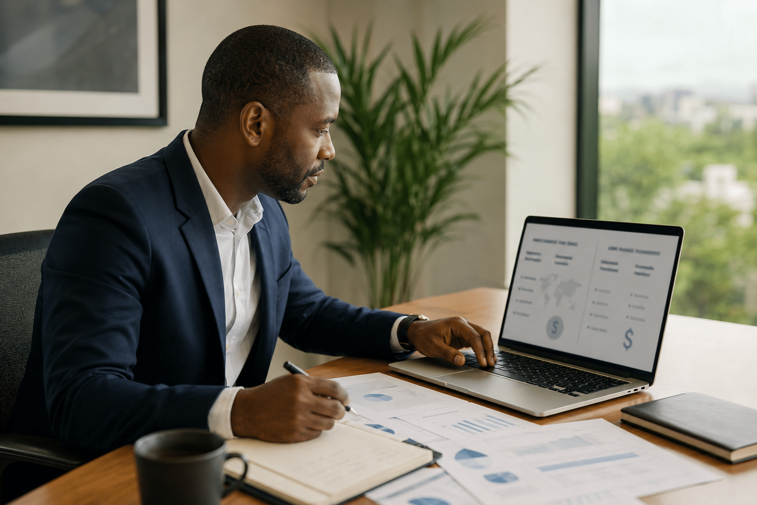 Jamaican professional reviewing global bonds and US dollar investments.